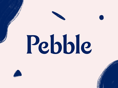 Pebble brand brand design brand identity brand studio branding consumer d2c direct to consumer health illustration logo modern pet subscription typography wordmark
