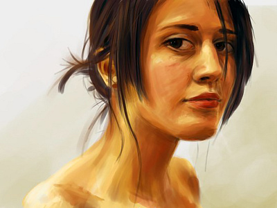 portrait paint portrait speedpaint