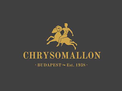 Chrysomallon Pocket Squares Logo brand chrysomallon fashion greek logo luxury pocket pocket squares square