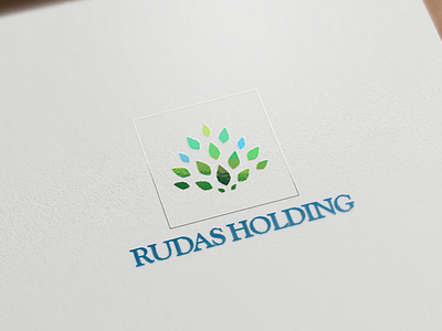 Rudas Holding Logo company corporate firm holding investment logo logo design luxury rudas tradition