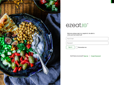 ezeat.io interface logo ui