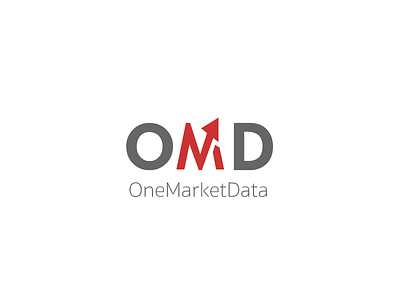 OMD Logo chart data financial grow logo management omd