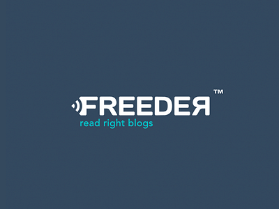 Freeder - read right blogs blog freeder logo pencil reader rss