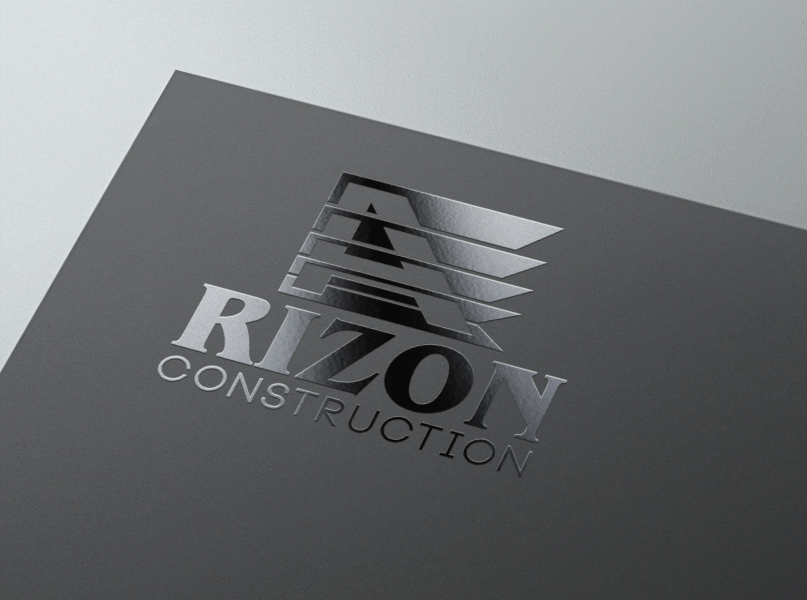 Logo Design - A Rizon Construction by Cath on Dribbble