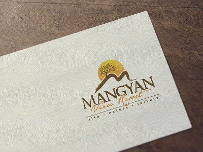 Logo Design - Mangyan View Resort branding design graphic design logo vector