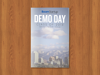 BoomStartup Demo Day Program
