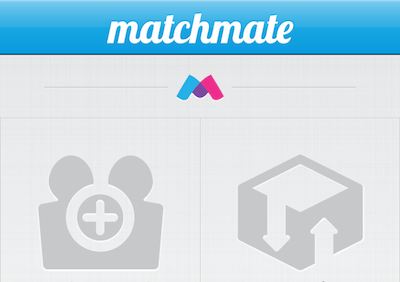 User Interface for iPhone App app iphone matchmate menu ui