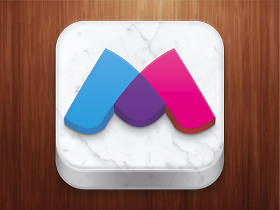 Matchmate Icon 3d apple icon ios iphone marble texture