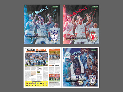 Felicitación para equipo campeón de la Liga MX Apertura 2022 ads newspapers print sports