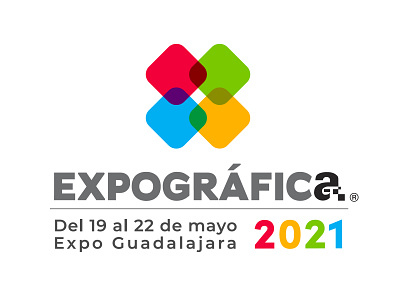 Logotipo de EXPOGRÁFICA 2021 branding logo logotype logotype design