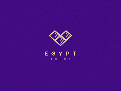 Egypt tours branding desert egypt graphicdesign heart heart logo logo logodesign logodesigns logomark love pyramids travel