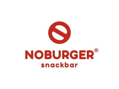 Noburger branding burger café food graphicdesign logo logodesign logomark logotype stop