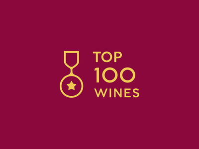Best wine alcohol best branding design drink glass graphicdesign logo logodesign logoidea logomark logotype medal top top100 vector wine winner