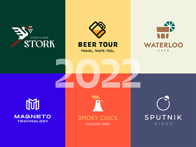 the best logos of 2022 2022 best logos branding design graphicdesign happy new year logo logocollection logodesign logomark logotype