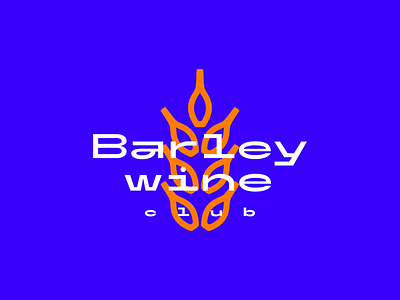 Barley wine club barley barleywine beer branding design graphicdesign logo logodesign logomark logotype