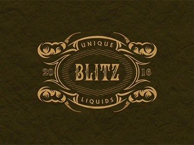 Blitz label logo smoke vaper