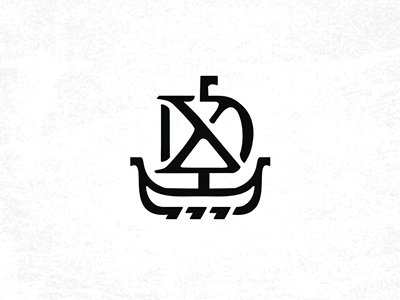 Дмитрий Христофоров monogram sail seafaring ship tourism travel travels xd