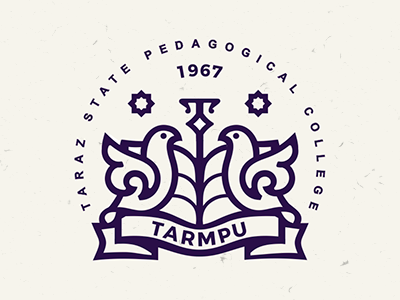 TarMPU birds book college dove education logo tree