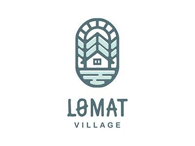 Lomat cottage holidays logo rest vacation village