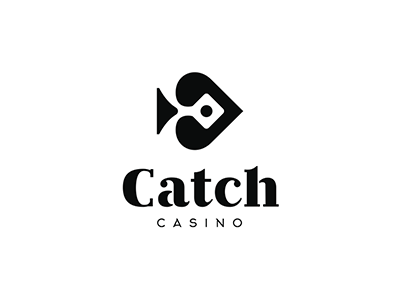 Catch casino catch dice fish logo spades