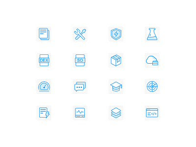 SOTER Icon Suite guidelines icon iconography interface line pixel soter