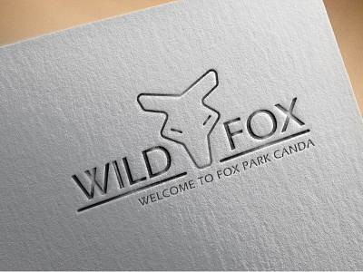 WILD FOX (concept design for fox Sanctuary) branding design graphic design illustration logo