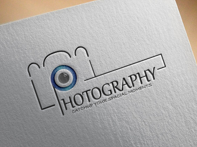 PHOTOGRAPHY (concept design for photography watermark) branding design graphic design illustration logo vector