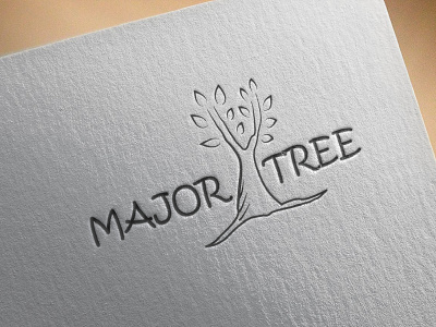 MAJOR TREE branding design graphic design illustration logo logo design vector