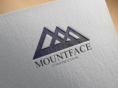 MOUNTFACE branding design graphic design illustration logo logo design vector