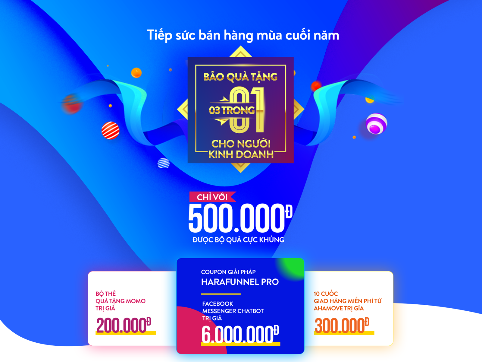 landing page for promotion by Trần Quốc Huy on Dribbble