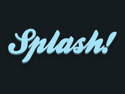 Splash! logo pptx weird