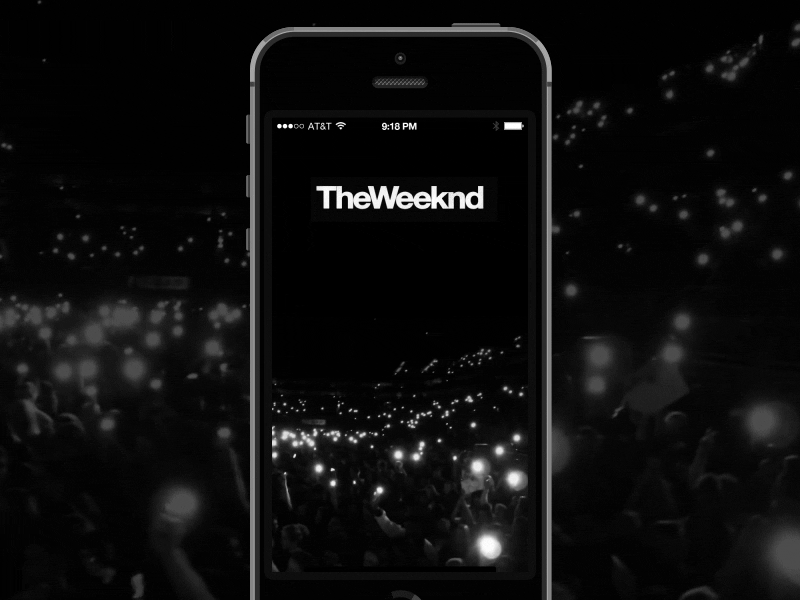 The Weeknd Preview Animation