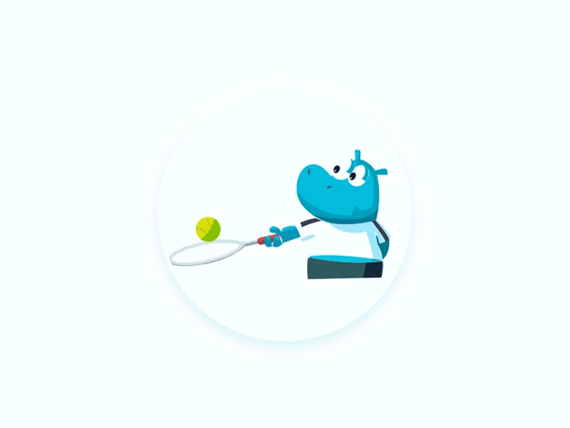 New Shot - 07/13/2017 at 10:04 AM animation dribbble gif hippo loading mac sport tennis ue ui ux