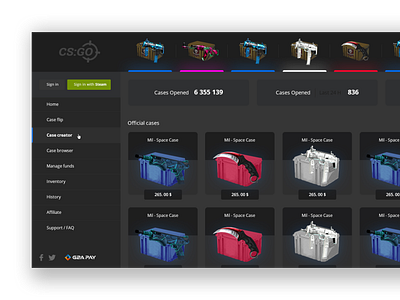 CS GO - gambling website