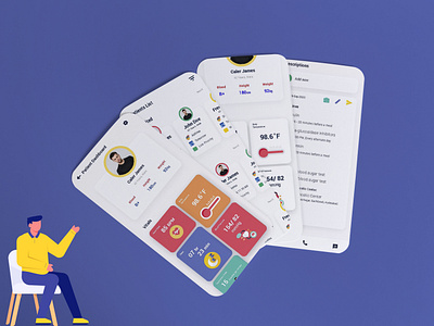 Patient Mobile App Design