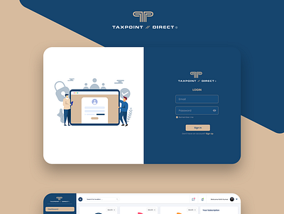 Web Dashboard for GST Tax dashboard design illustration logo mobile ui design mobiles ui ui design visual design website