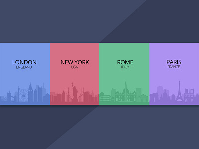 Dream Cities cities dream screen travel typography visitors wallpaper