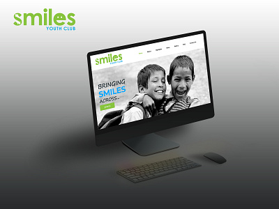 Smiles web-page design webpage website