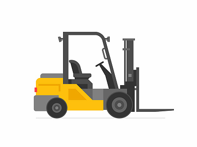 Forklift truck loading