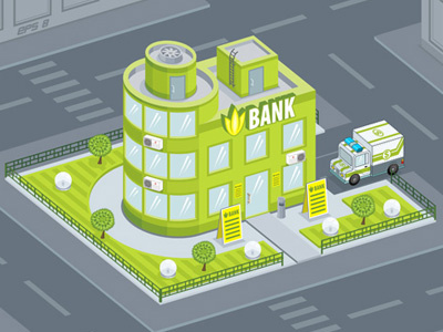 Facade Bank architecture area asphalt atm bank brick building business camera cash city cityscape