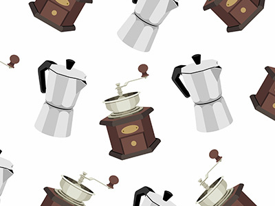 coffee machines pattern appliance beans breakfast cafe caffeine coffee collection contemporary cup design drink equipment