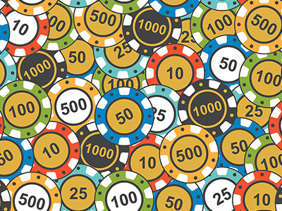 Casino Chips pattern