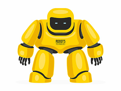 Yellow robot