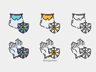 'Coronavirus'' icon set pack