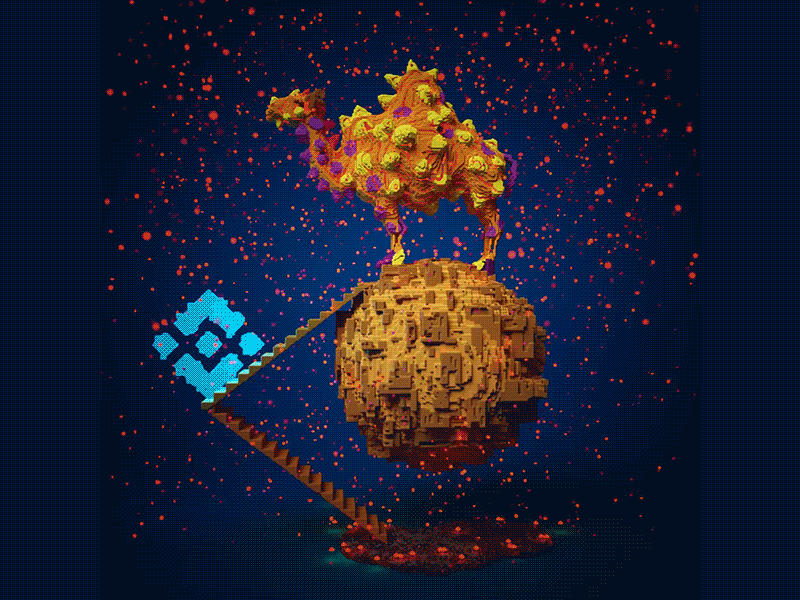 The “Surreal Camel” & the “BNB” 3d 3d illustration animation cg character design cubes game game designer game illustrator games gif illustrator lowpoly magicavoxel pixel pixelarts render stop motion voxel voxel artist