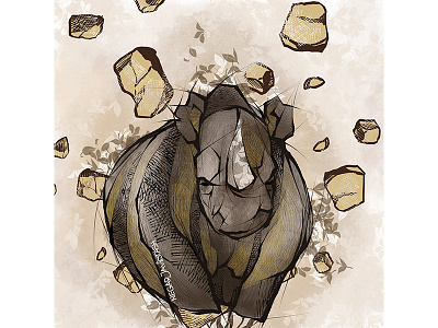 rhino illustration