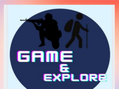 Game & Explore branding logo