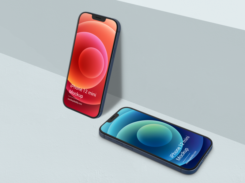 iPhone 12 mini mockup by Anchal on Dribbble