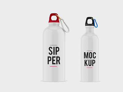 Download Sipper Bottle Mockup By Anchal On Dribbble