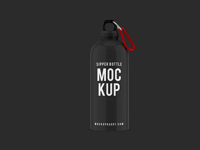 Download Sipper Bottle Mockup By Anchal On Dribbble